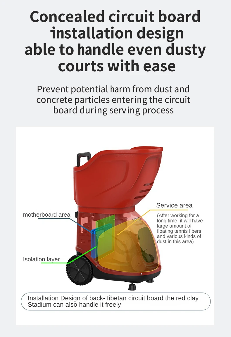 Professional Tennis Padel Ball Feeding Machine Padel Ball Court Training Equipment Padel ball Machine With APP and RC details