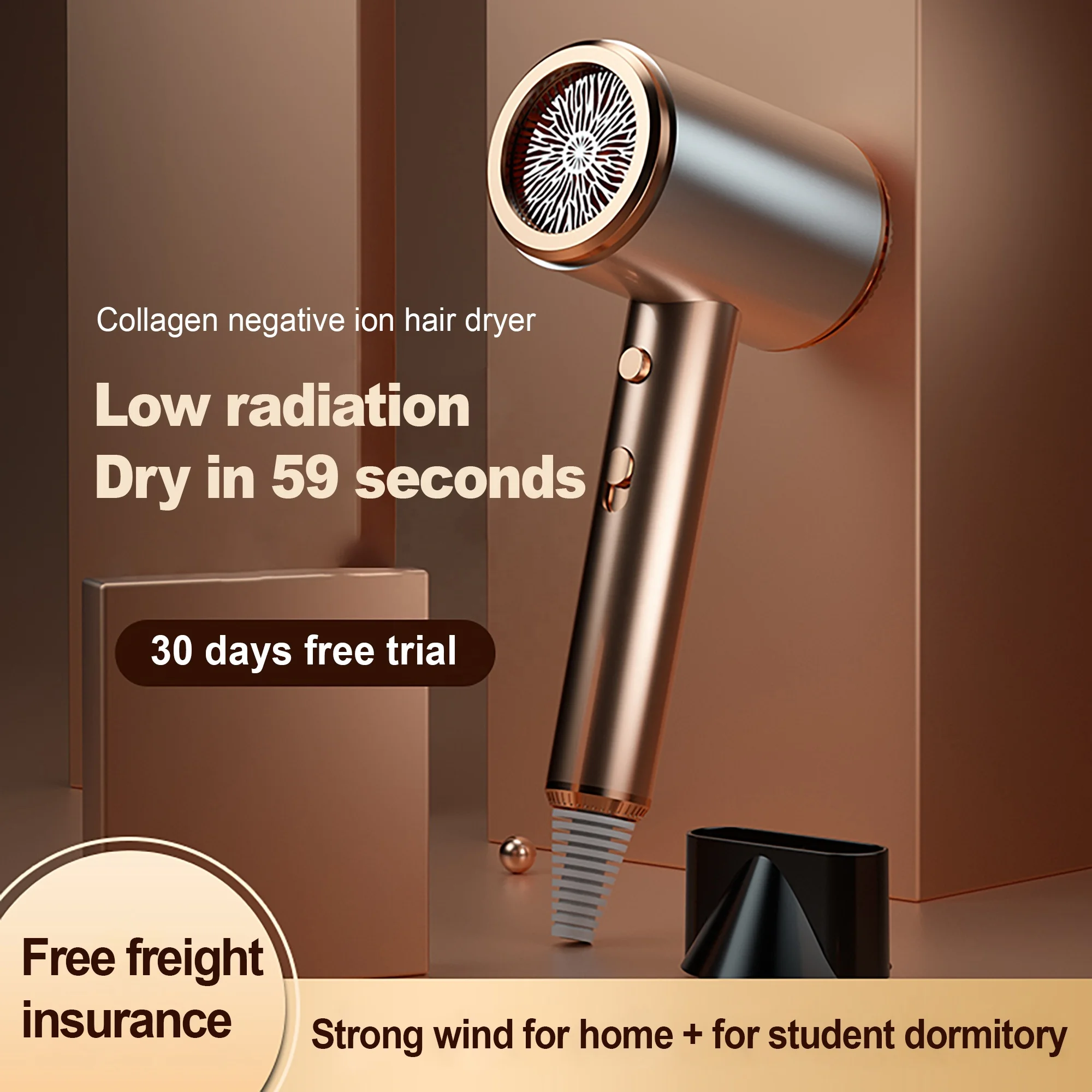 Revair Hair Dryer With No Heat Setting RevAir Reverse-Air Hair Dryer,  Vacuum Hair Dryer For Ethiopia Ubuy