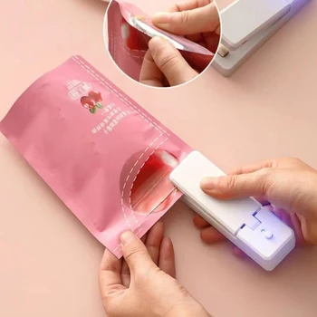 304WW Rechargeable Portable Bag Plastic Vacumn Sealar Sealer Machine Portable detail image