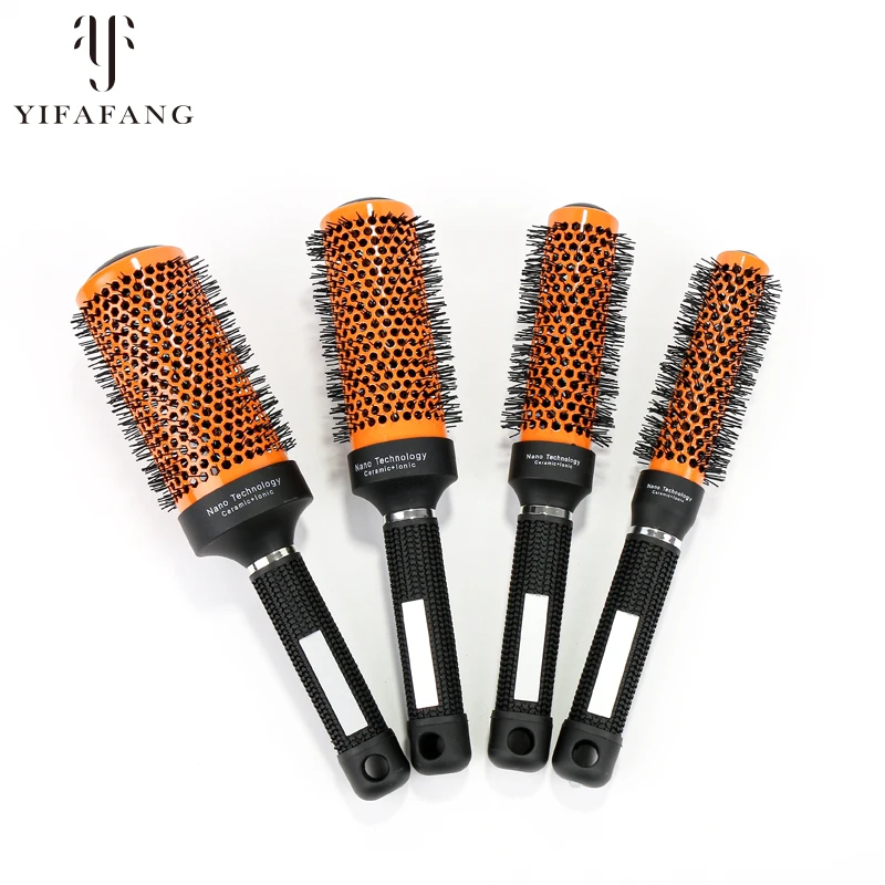 High Quality Thermal Ceramic Circular Comb Curly Hair Brush ...