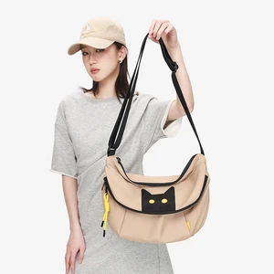 NOXXON Large Carry Classic Versatile Bag Nylon Zipper Closure Chest Bag Customizable Logo Fashionable Shoulder Bags for Women