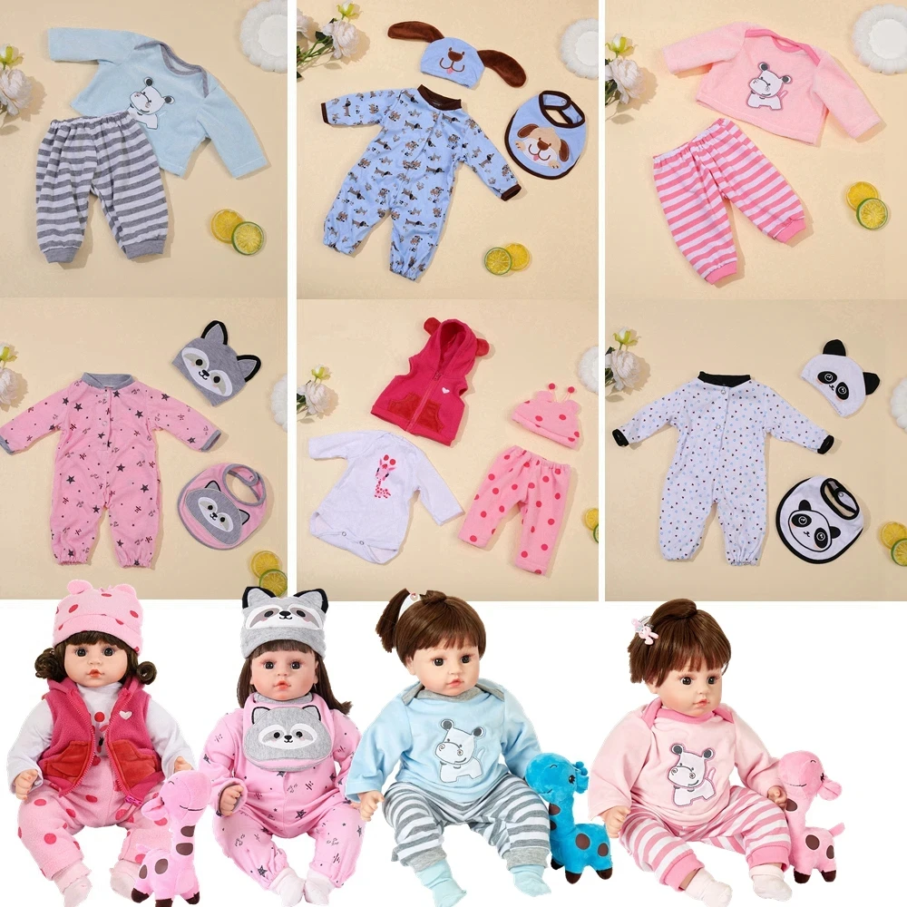 45CM bébé mode poupée saut costumes Fit Reborn bébé poupée vêtements poupée accessoires bricolage jouet cadeaux