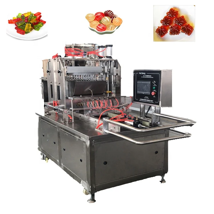 Factory Made Small Lollipop Jelly Toffy Hard Sugar Candy Vitamin Gummy Candy Making Machine