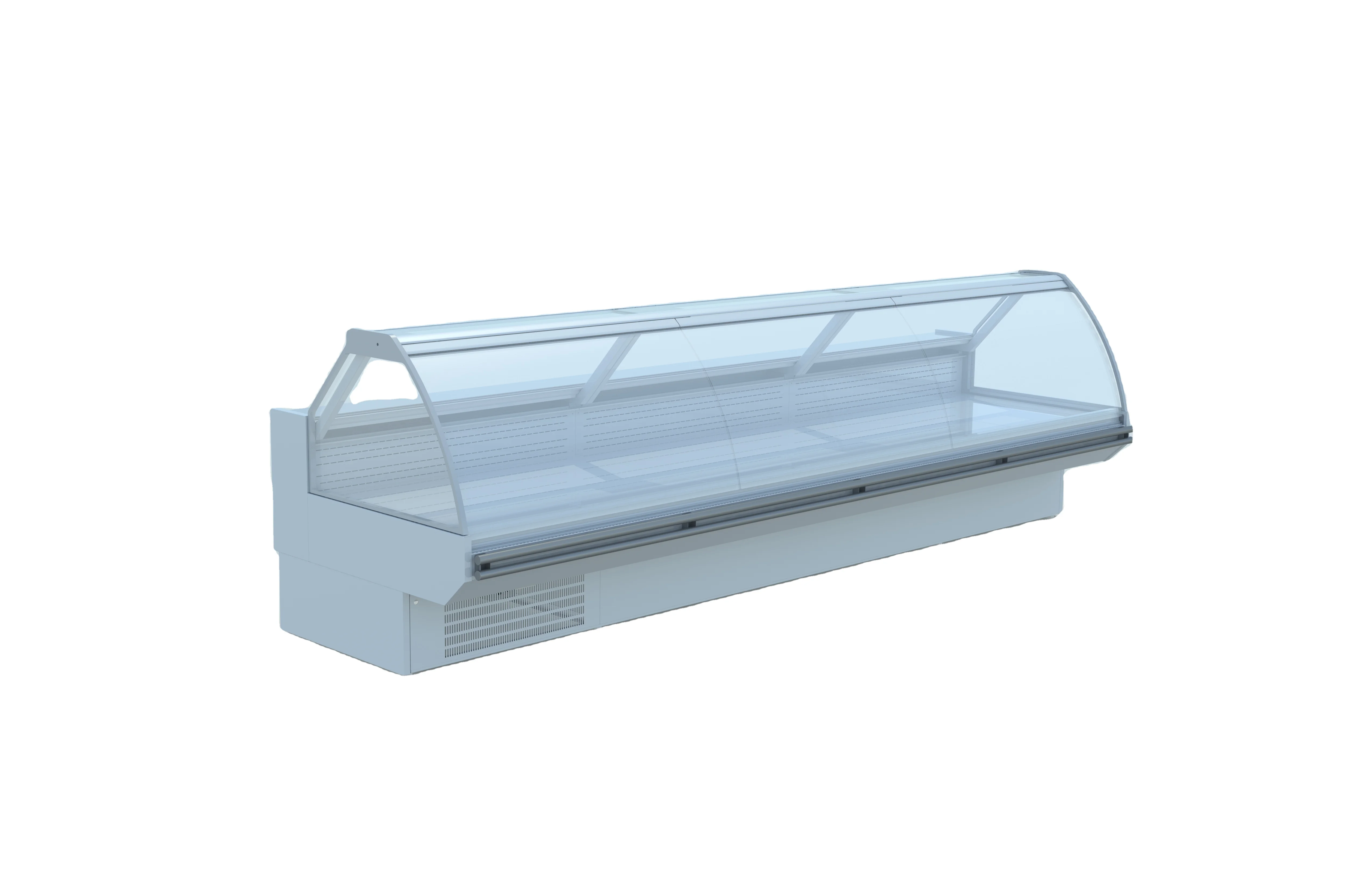 DSA12CCH1 Service Counter Display Fridge Commercial Refrigerator Meat Fish Display Cabinet Freezer Refrigerator