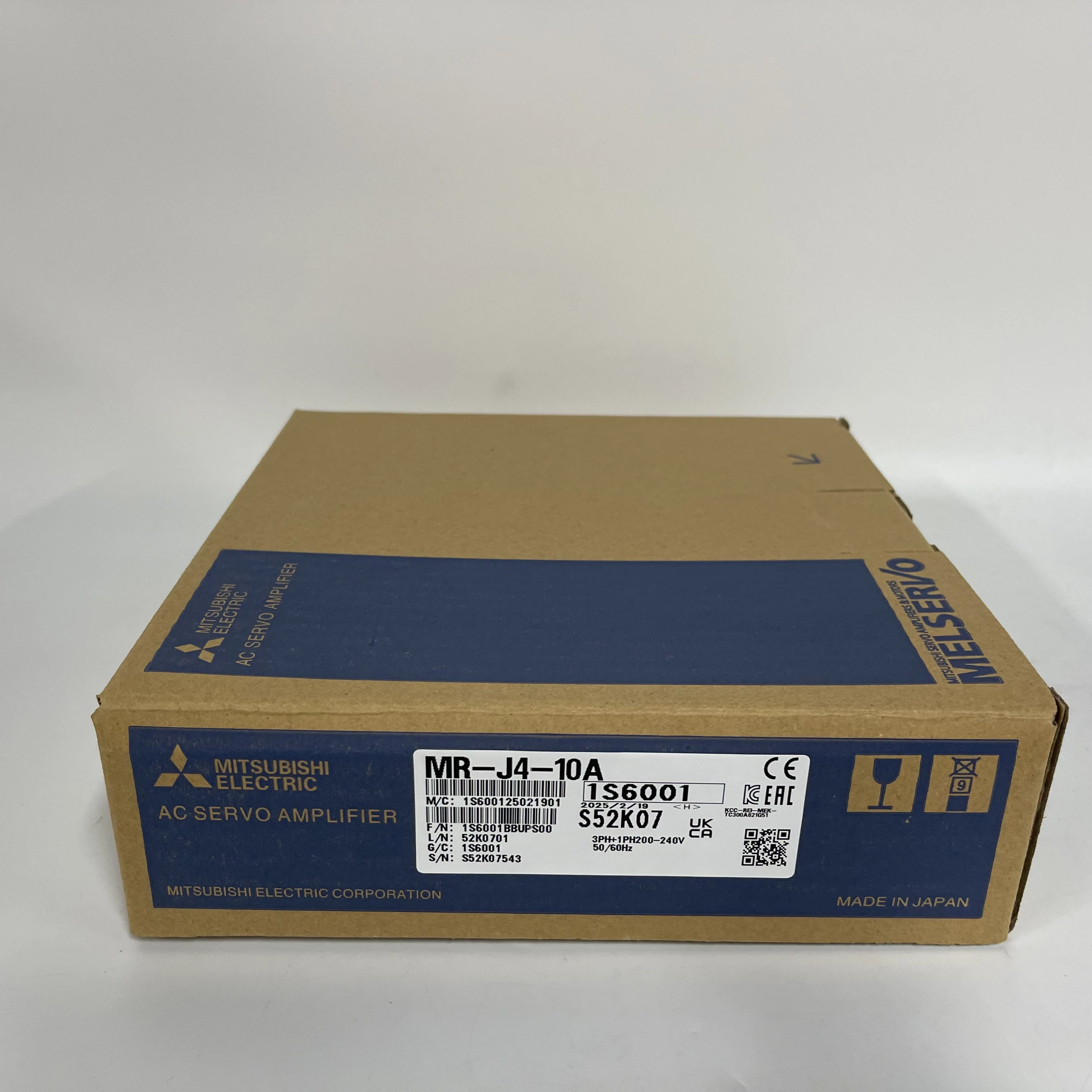 MITSUBISHI AC Servo Amplifier MR-J4-10A MITSUBISHI AC Servo Amplifier MR-J4-10A