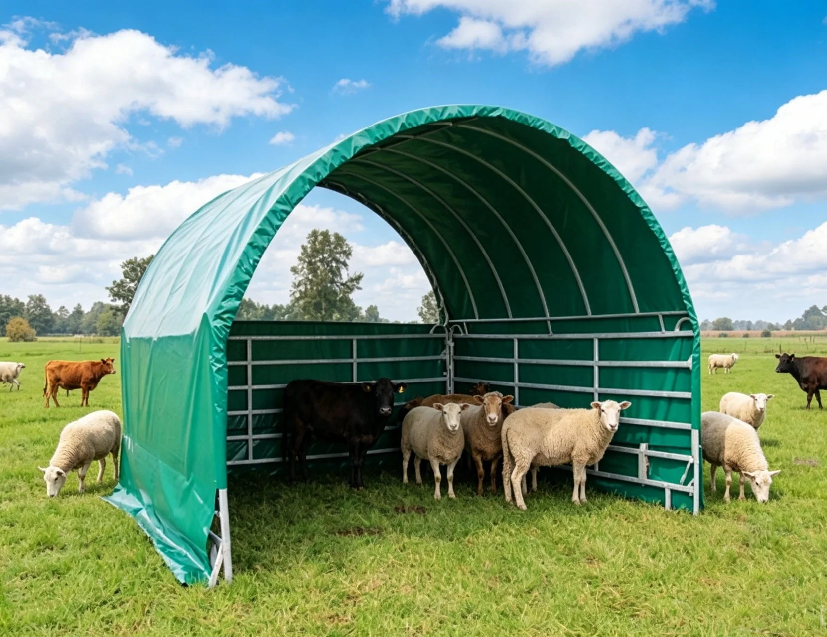 Livestock Shelter ,  Sheep Shelter, Cattle Tent , Pasture Tents, Calf Barn