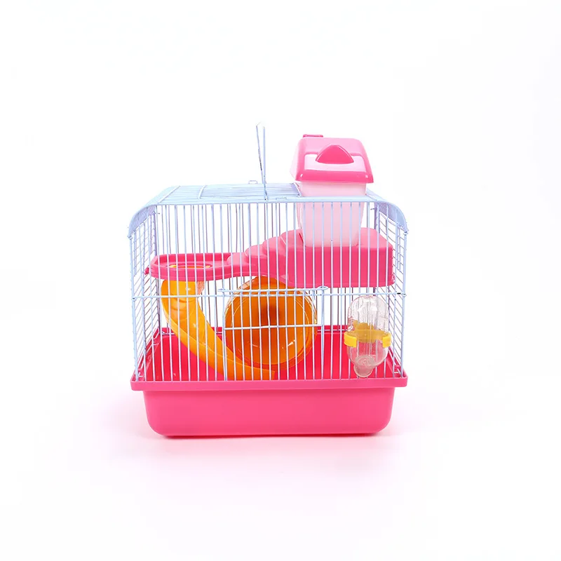 Hamster Castle Villa Double Layer Cage Simple Hamster Cage Wire Hamster  Supplies Wholesale House