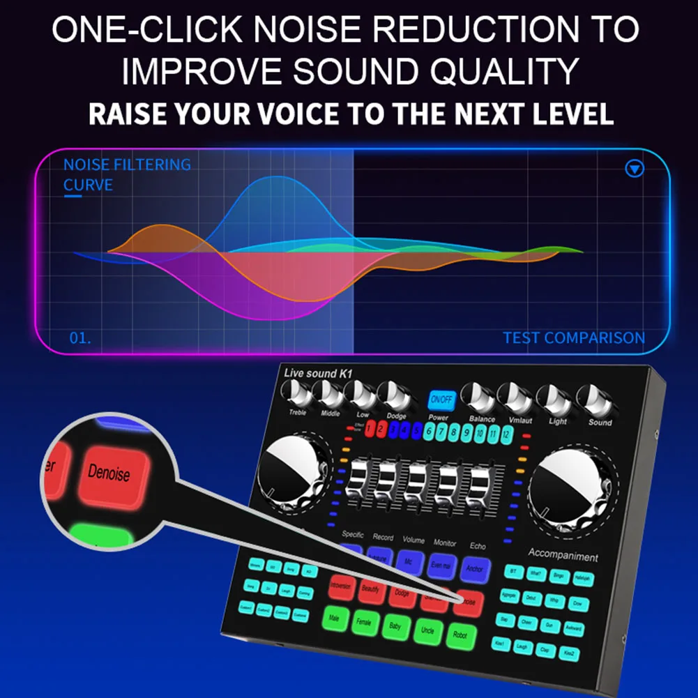 K1 Sound Card Cheap Factory Price K1 Sound Card