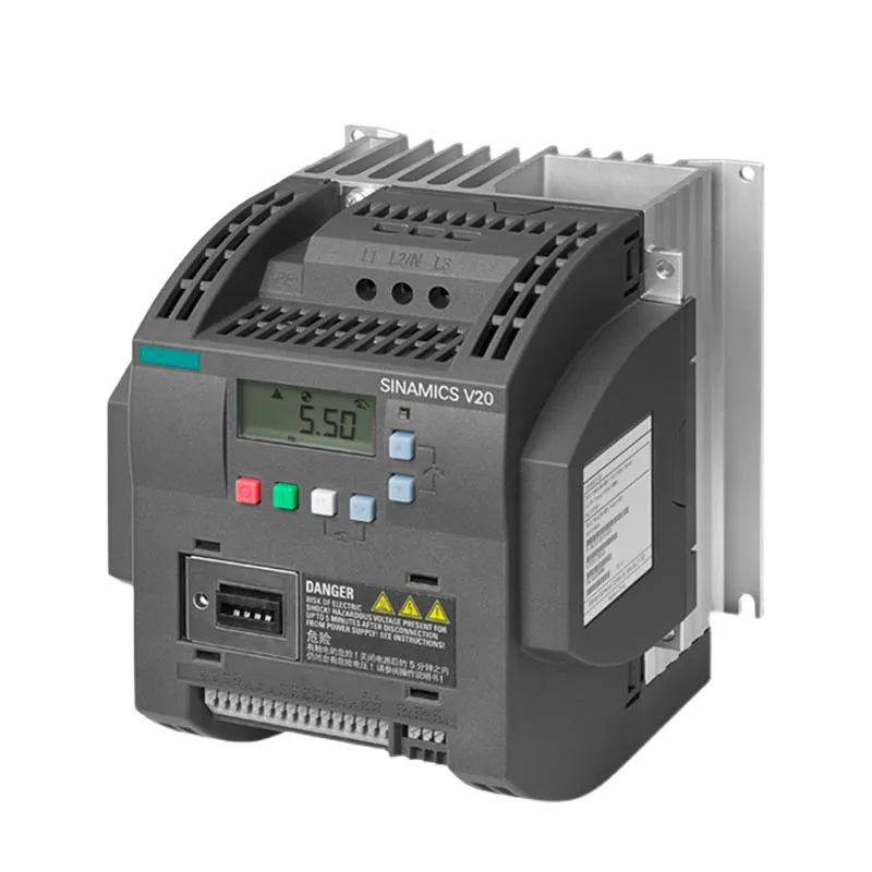 New Original 6SL3210-5BE32-2CV0 6sl32105be322cv0 SINAMIC V20 Frequency Converter Stock in Warehouse