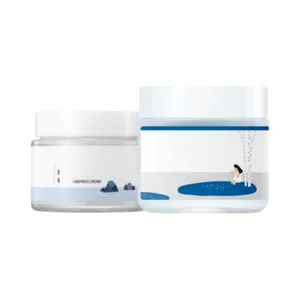 Now Round Laab 1025 Dokdo Cream Soothing 24-hour Moisturizing Hydrating Vegan Nourishing Facial Cream 80ml