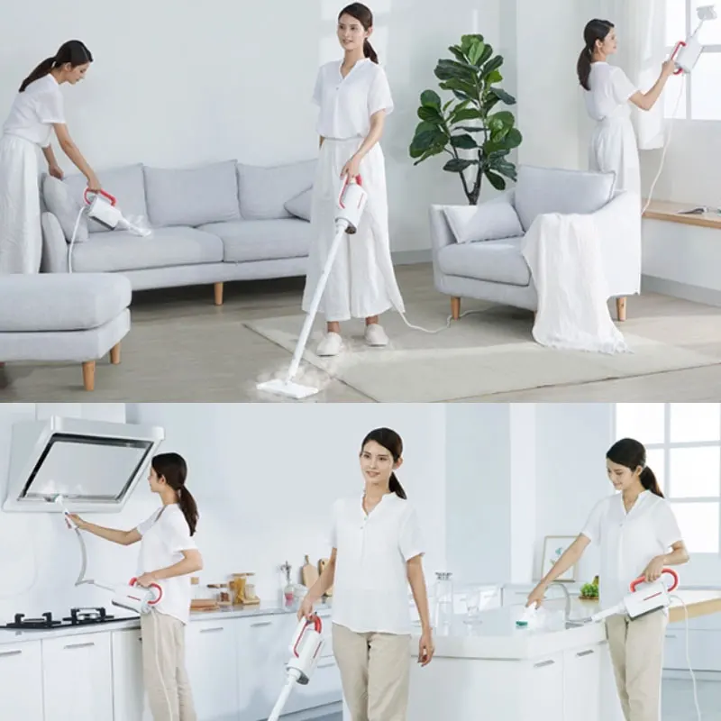 Xiaomi Deerma Zq610 Steam Cleaner With Vacuum Cleaner Electric Handheld