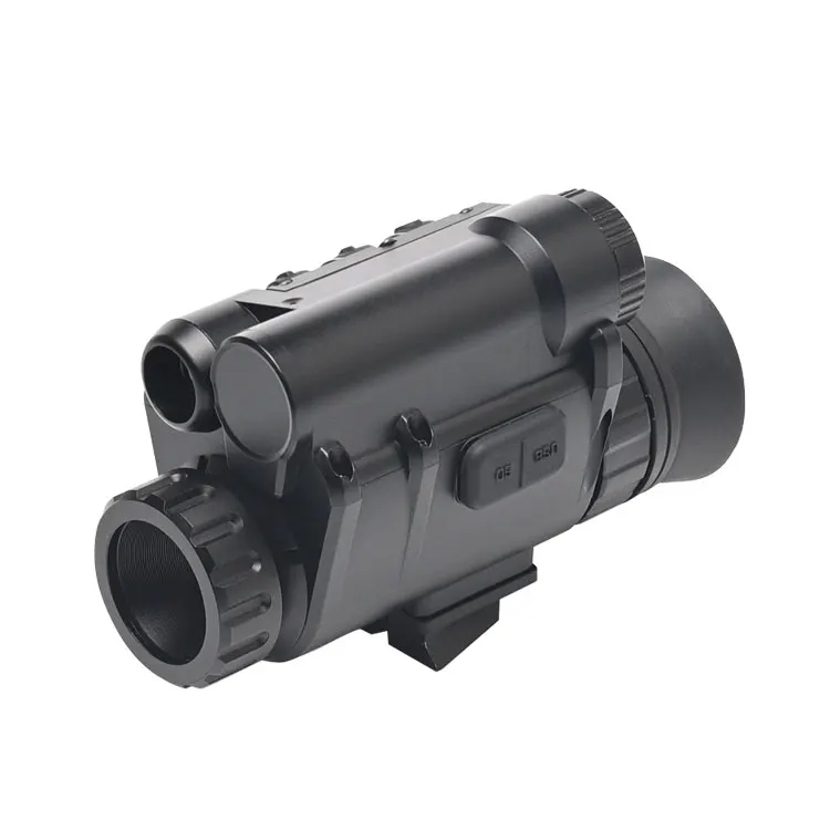 NVG30 Night Vision Monocular Goggle with Helmet Mount Infrared Digital Night Vision Scope 4 Color Modes for Hunting