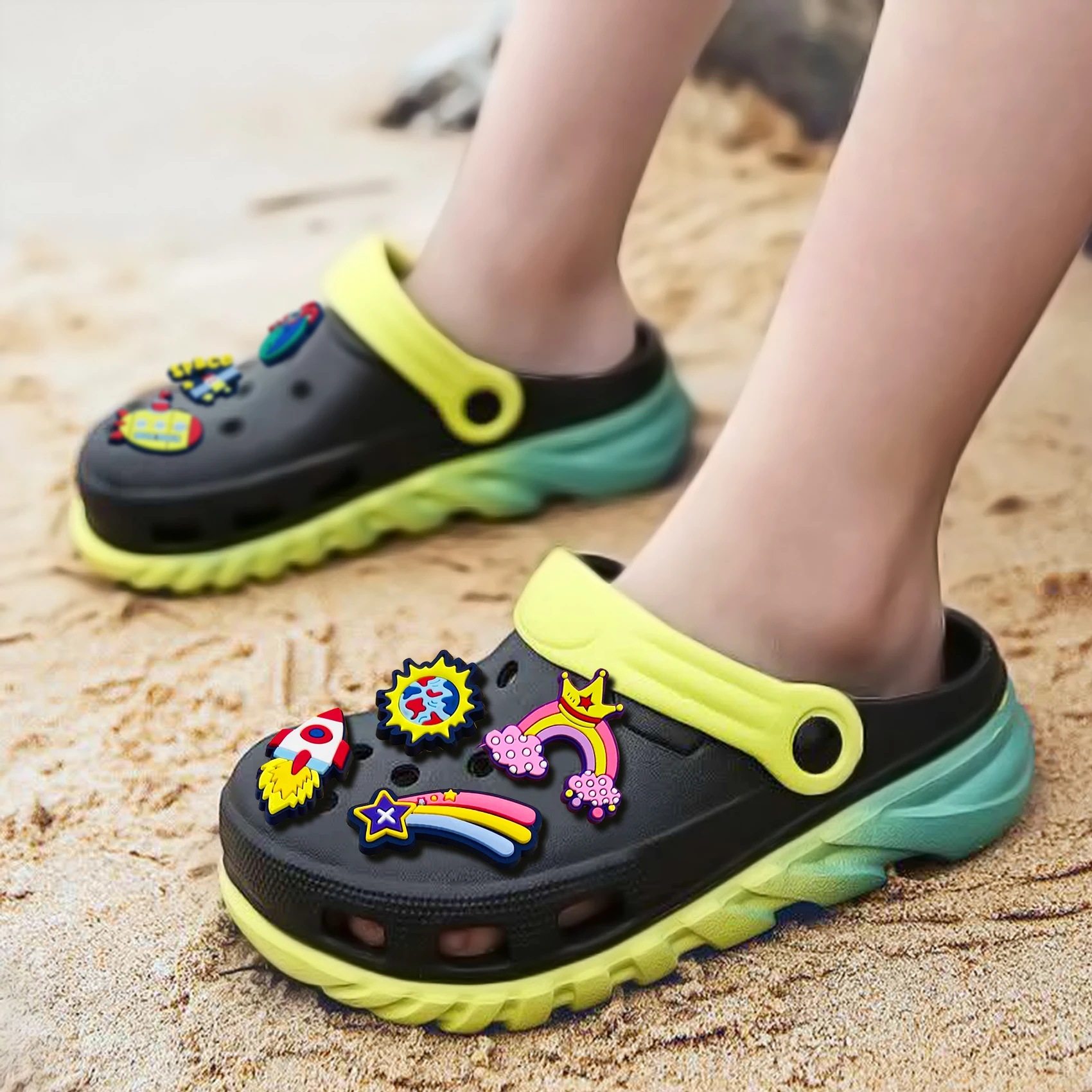 Crocs personalizados Zapatos Zapatos para niña Zuecos y chinelas 