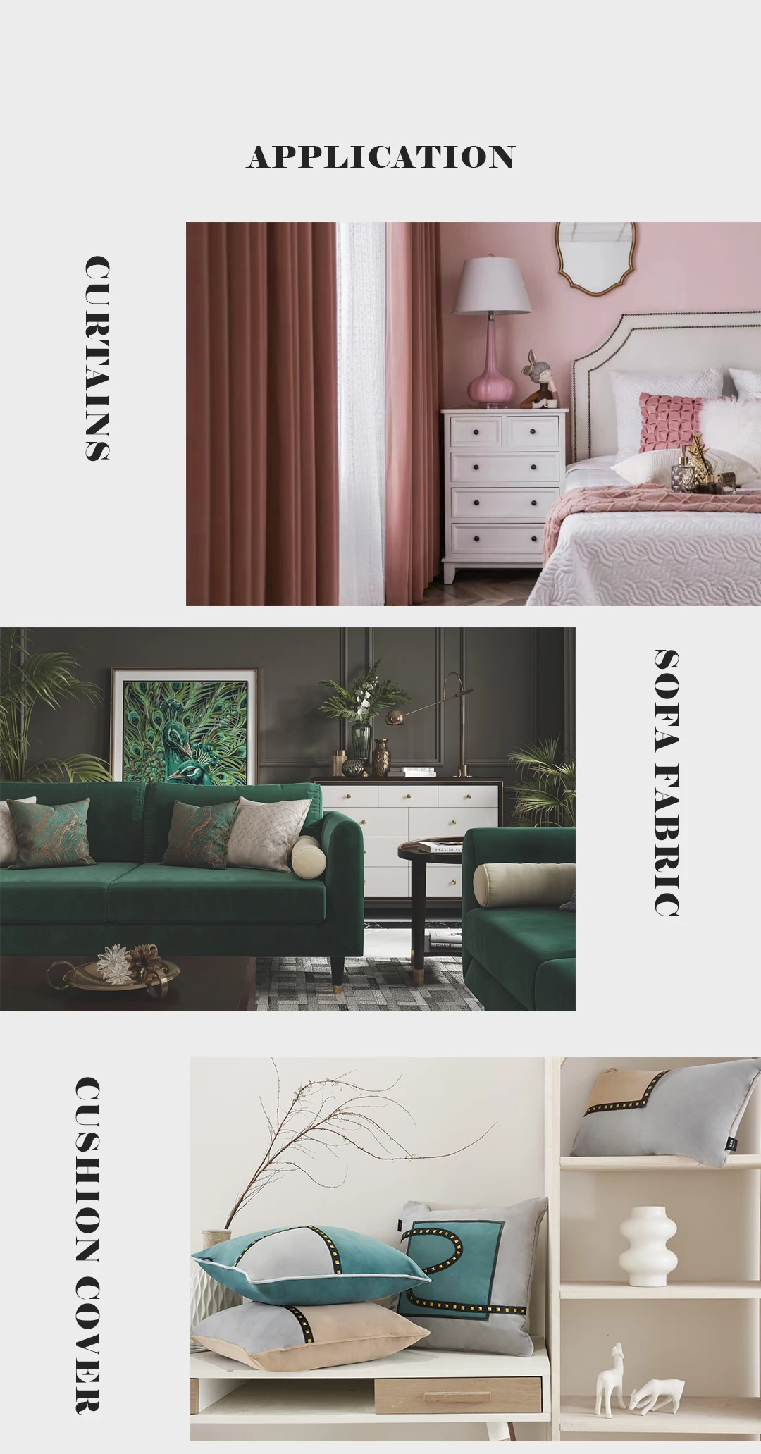 Hrym0208 Velvet Sofa Fabric Manufacturer Modern Fabric 100 Polyester