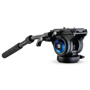 Fotopro Lightweight Fluid Drag Pan Head Heavy Duty Tripod Fluid Head 360 Rotating DSLR SLR Video Cameras Head