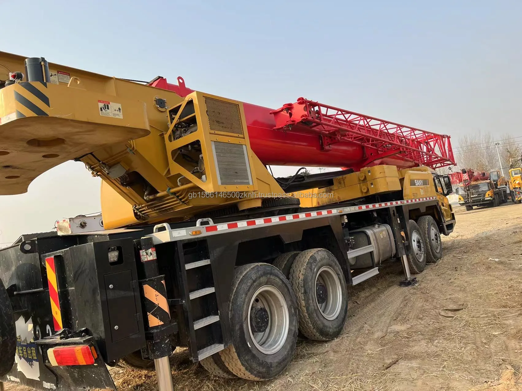 Sany High Demand Sac2200s Model Truck Crane 220 Ton Crane For Hot Sale ...