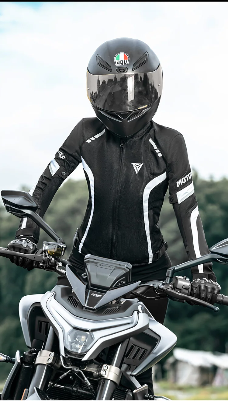 MOTOWOLF Motorcycle Jackets - Safe, Stylish, and Breathable