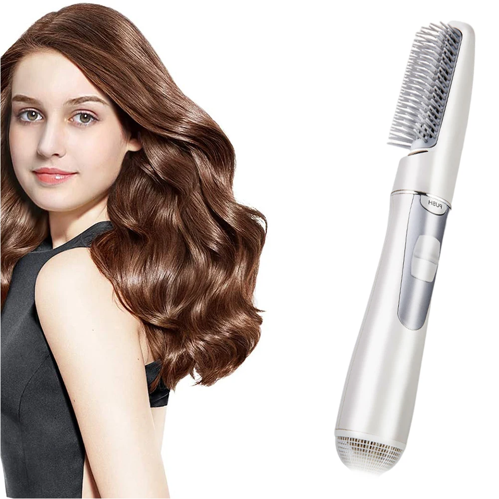 New product 2 in 1 hot air stylerHot Air Brush Styler One Step Hair Styler Hair Dryer Volumizer Negative Ion Hair Straightener
