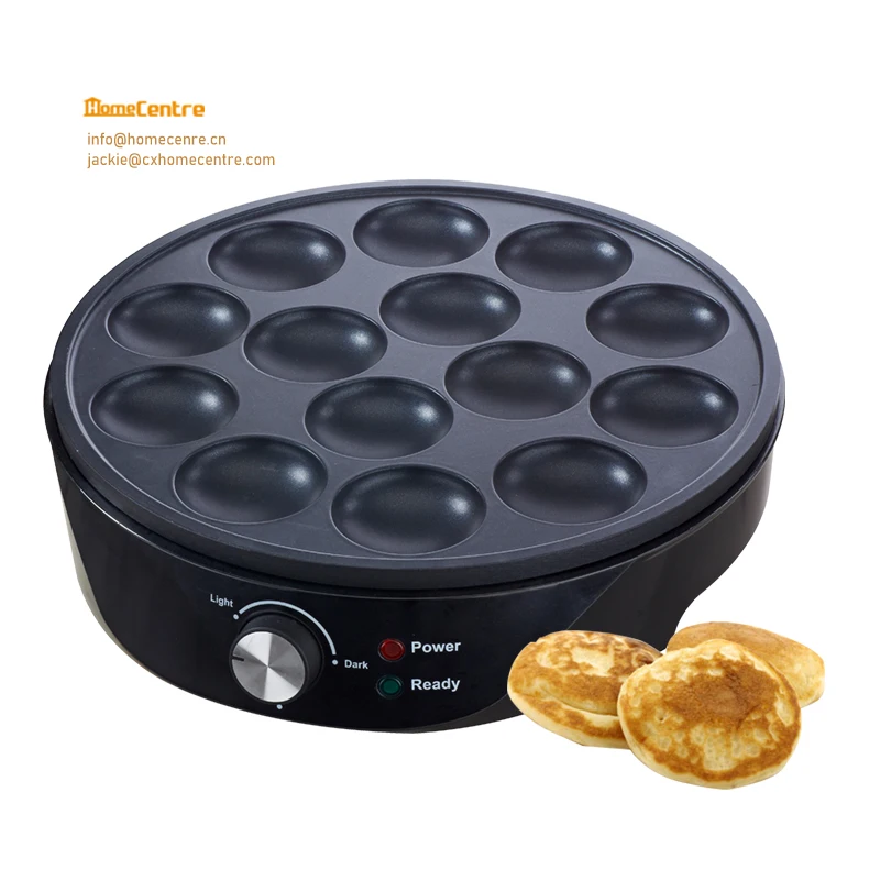 Electric Mini Pancake Maker With 14 Holes Poffertjes Plate Buy