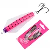 1 pink purple-blister shell