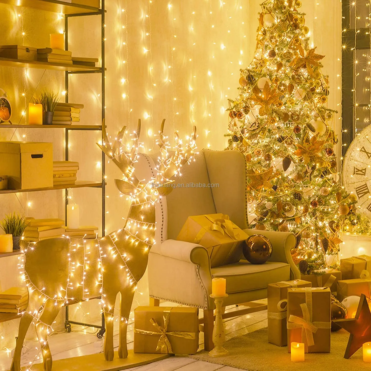 10m/20m/30m/40m/50m Led Fairy Lights String Garland Christmas Ramadan