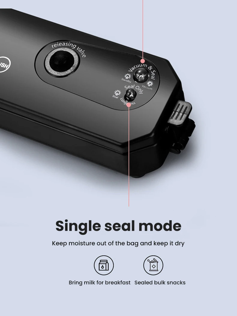 Automatic Air Sealing System Automatic Suction Vacuum Food Sealers