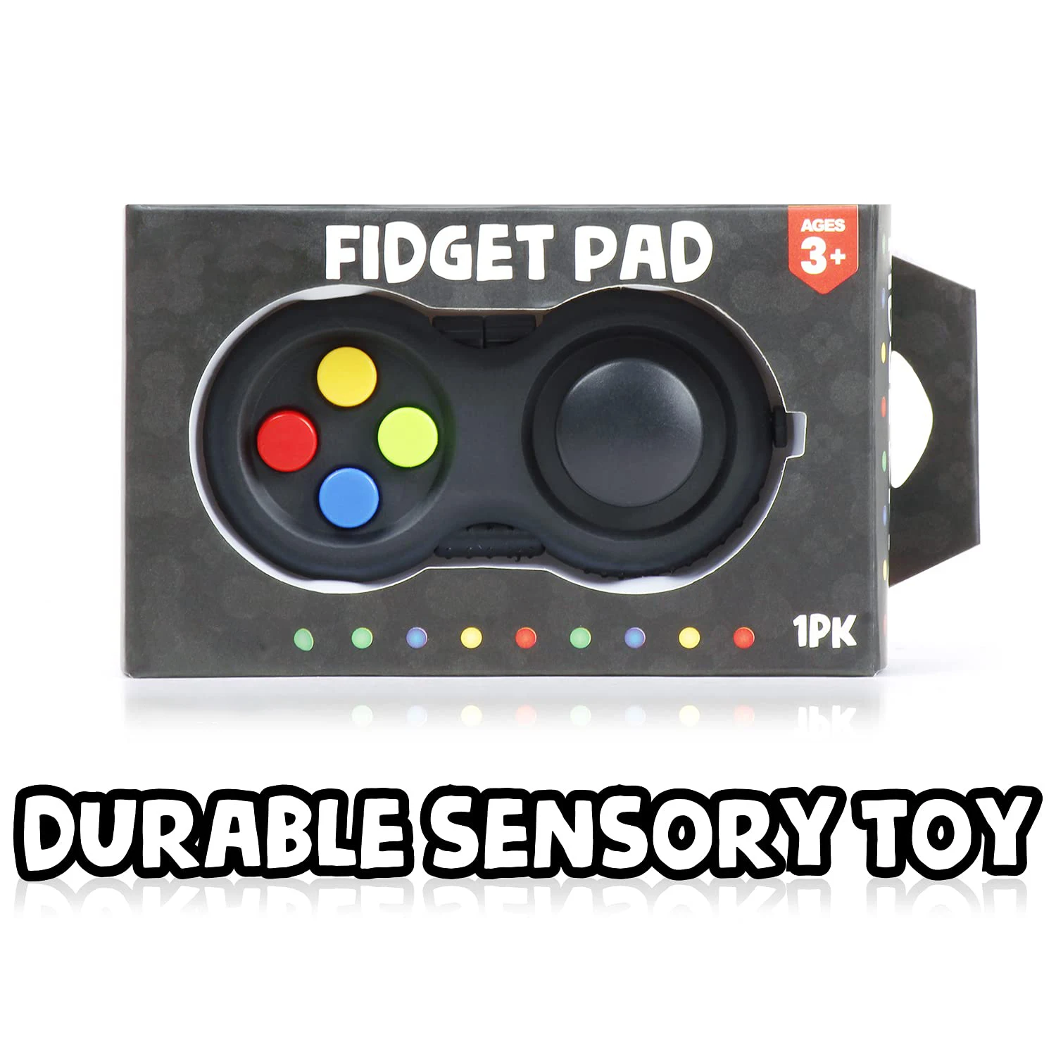 Sensorial Kids Stress Relief Controller Silent Abs Plastic Fidget Pad
