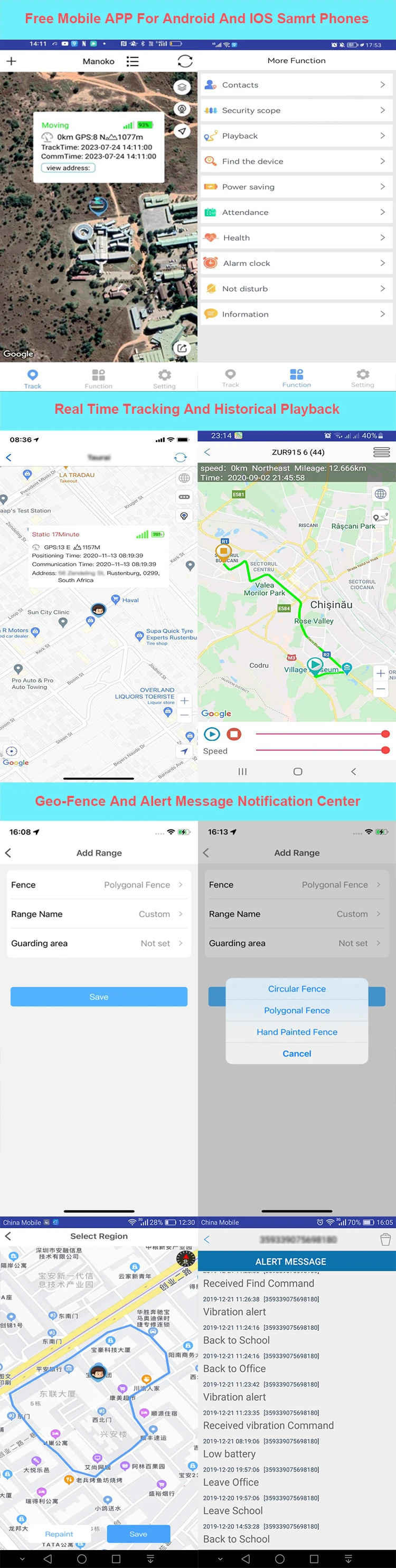 G03S World Smallest Mini GSM Wifi LBS GPS tracker for Child/old People Smart Personal Tracking and Monitoring
