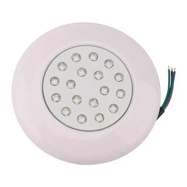 RGB спа-лампа для бассейна 9 Вт наполненная смолой освещение сауны 12 В постоянного тока пластиковый светодиодный водонепроницаемый IP68 бассейн