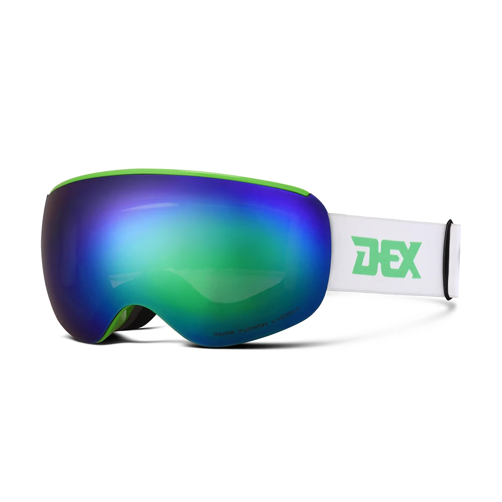 Custom Ski Goggles With Extra Rimless Lenses Interchangeable Lenses For  Adults And Teens - Buy Ski Goggles,Snow Ski Goggles,Ski Helmet Goggle Strap  Product on 