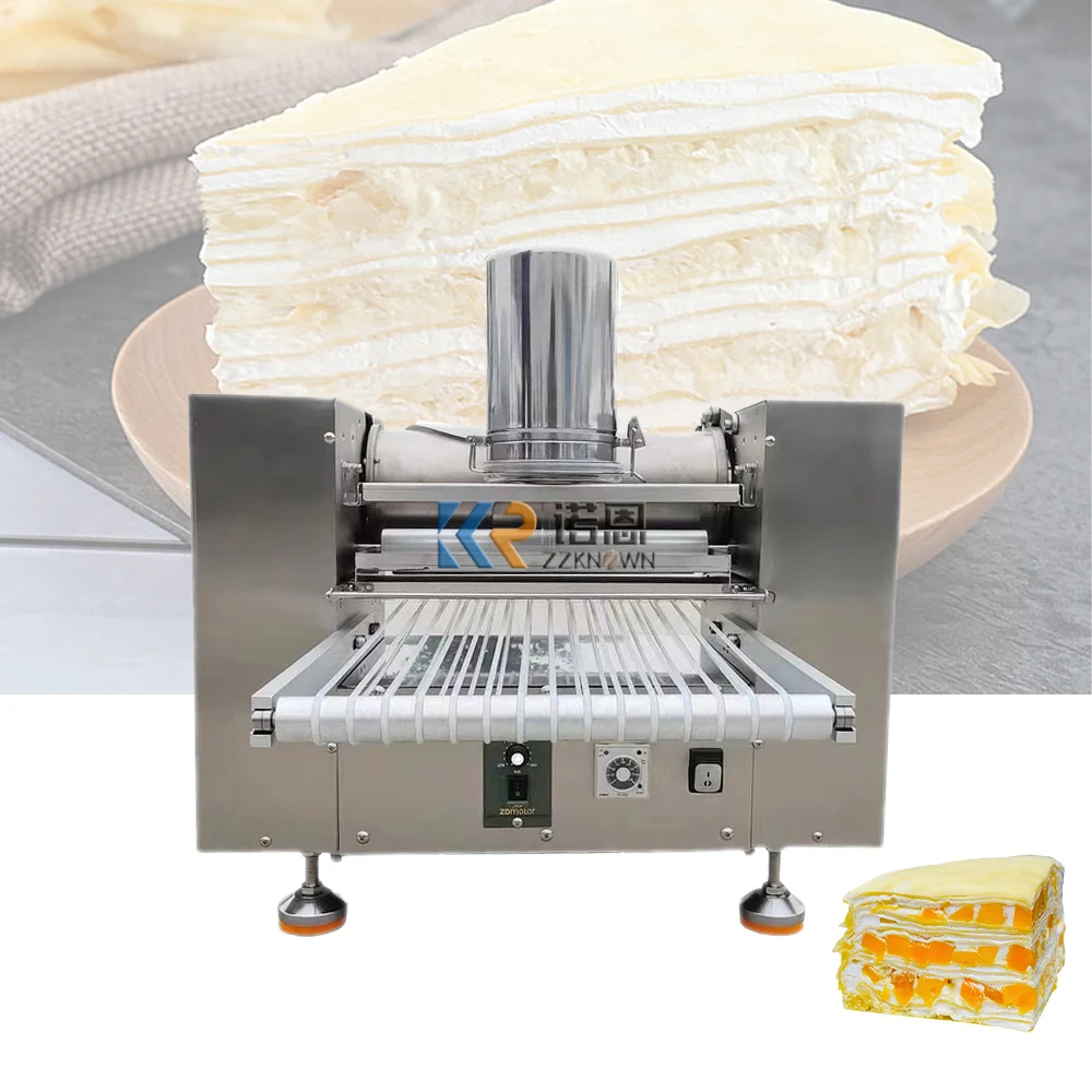 Машина для приготовления муссов из нержавеющей стали 304, машина для приготовления пирожных с тысячами слоев, автоматическая машина для приготовления мелких пирожных из сыра и крепа