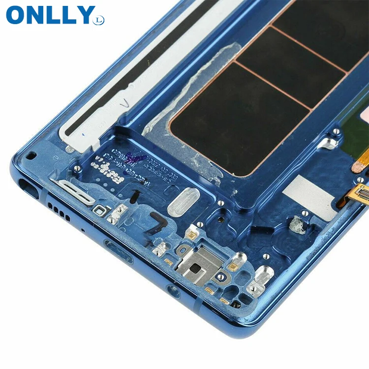 Super Amoled for Samsung galaxy Note 8 N5100 Lcd with Digitizer , for Note8 9 Lcd Screen+frame