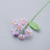 Finished product6First Myosotis sylvatica bouquet (light purple)