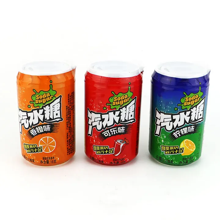 cola cans candy