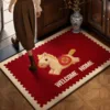 La broderie chaleureuse accueille les chevaux
