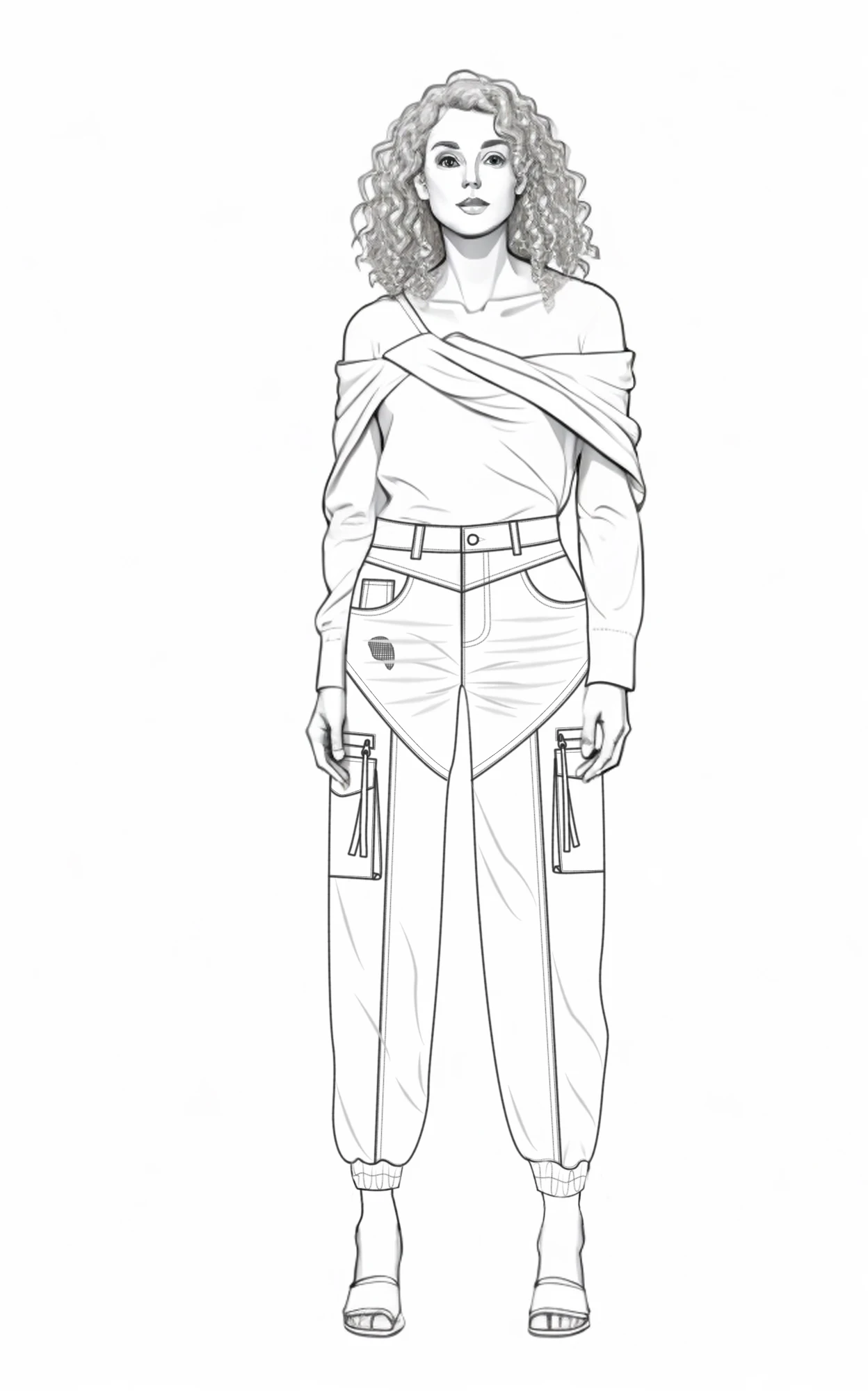 Custom Wholesale Factory Direct Sales Women's New Casual Fashion Washing Process Overalls Elastic Foot Pants Jeans