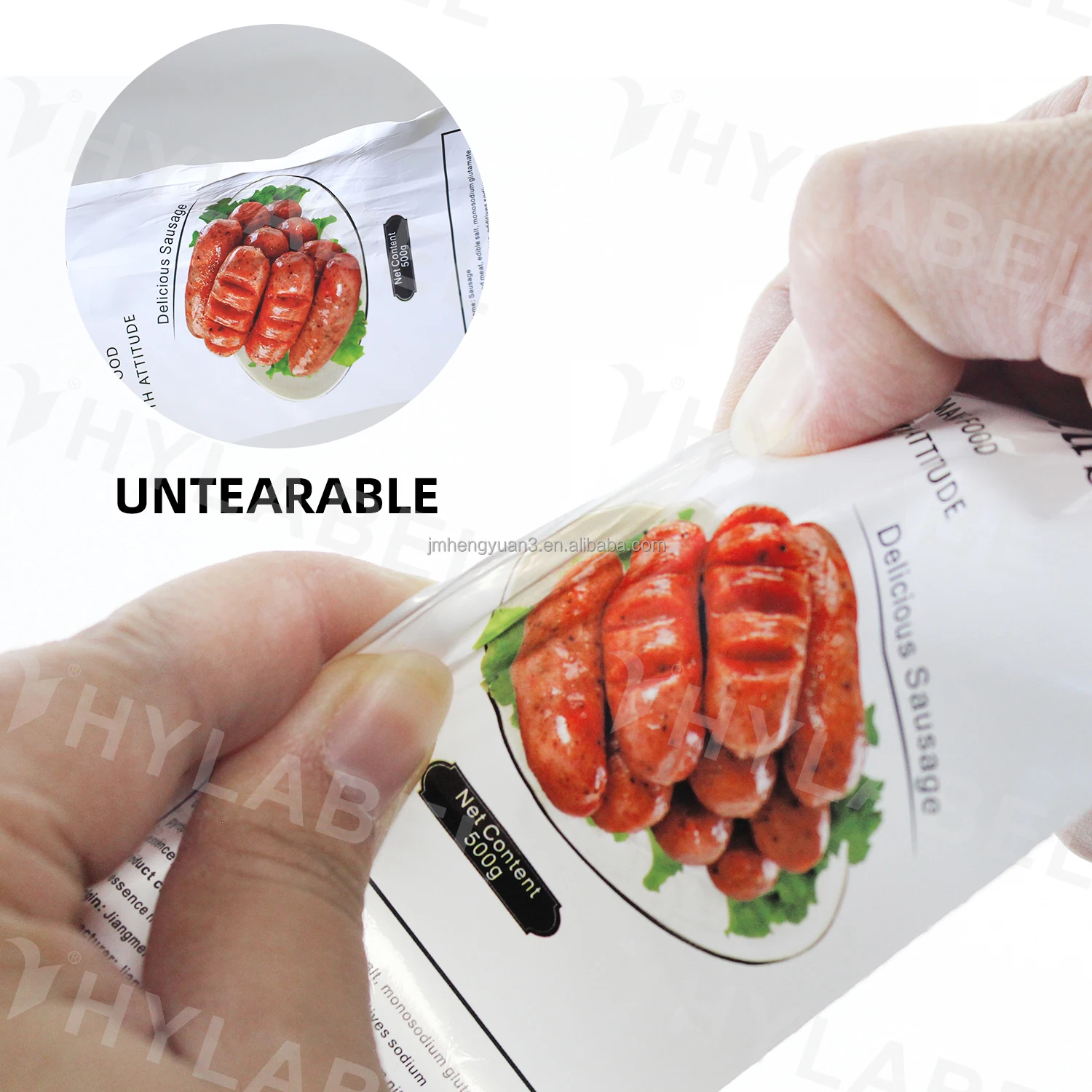 Alibaba.com: Custom freezer grade synthetic PP sticker, self-adhesive ...