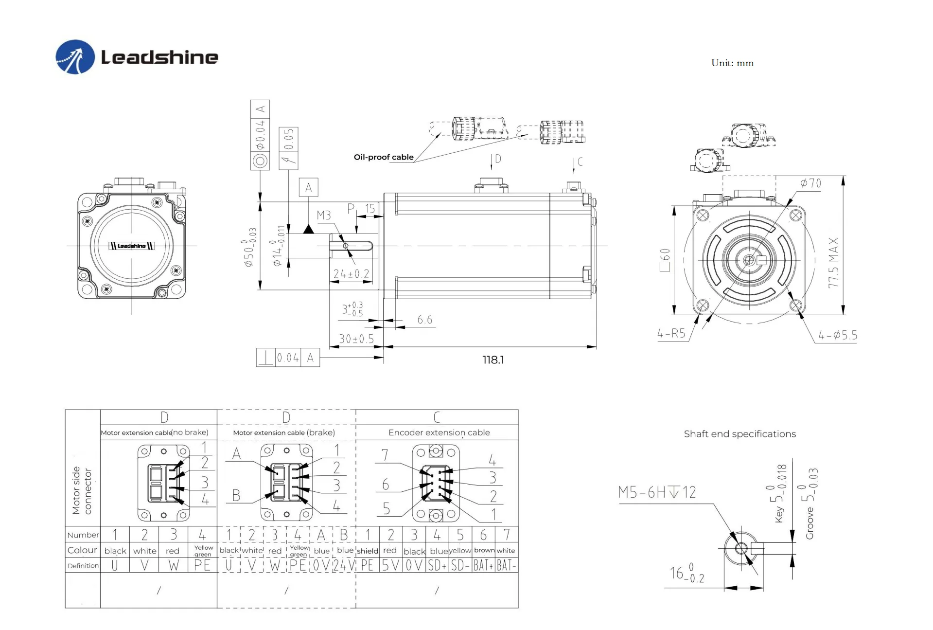 Double Power Input Leadshine Ethercat Servo Driver Kit and 400W Ethercat Leadshine L8 Servo Motor with Drive
