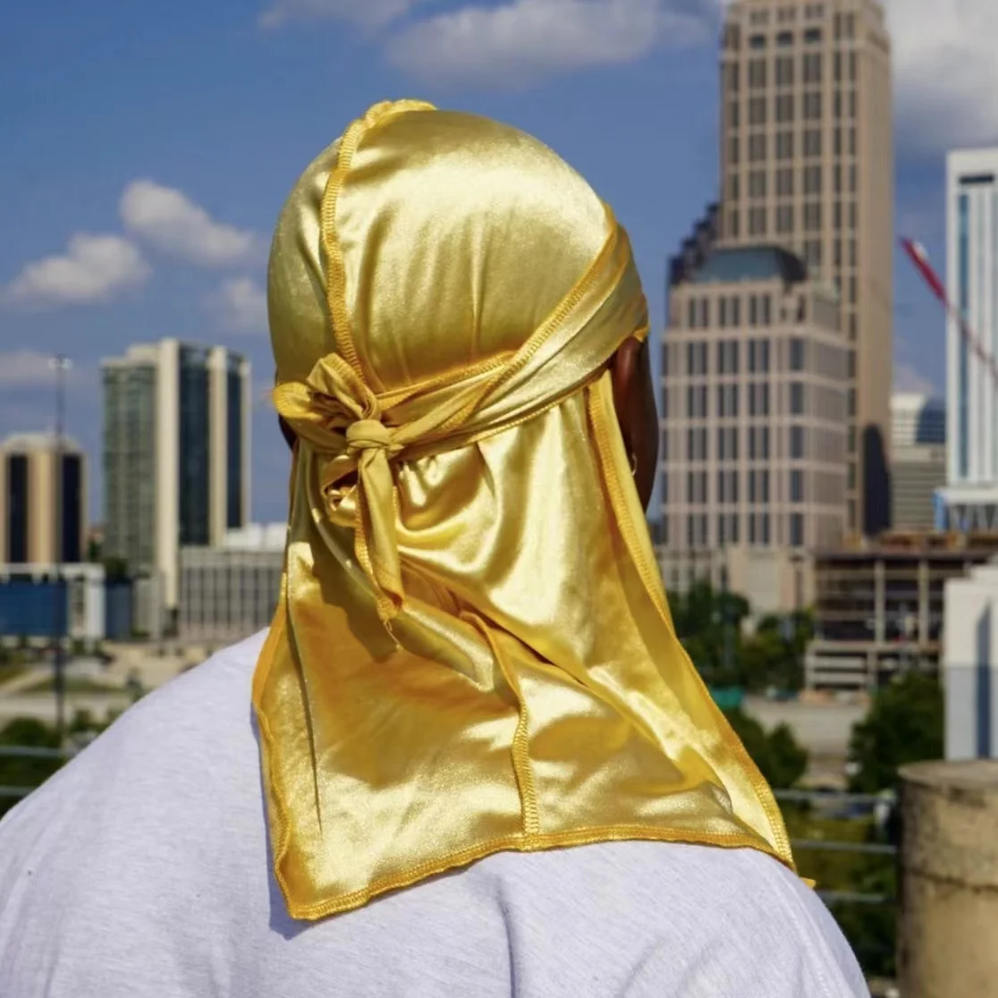 Простые длинные волосы Durags Private Label, шелковые Durag, Лидер продаж, атласные волосы Durags для мужчин