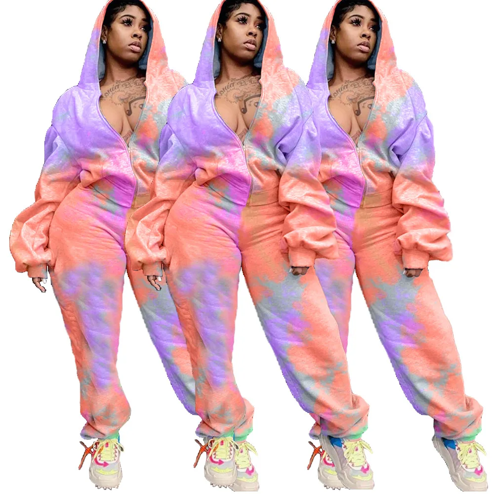 5xl Tie Dye Long Sleeve Sweatshirt 