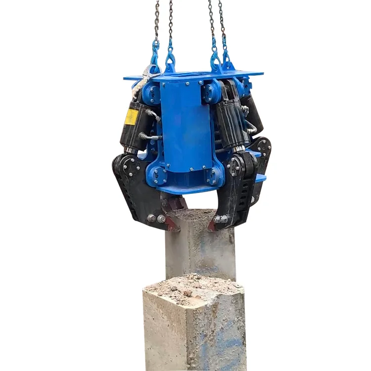 Pile Cropping Machine Also Known As a Pile Breaker Is a Mechanical Device  That Is Used in the Reduction of Concrete Piles