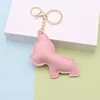 Hebilla de cadena dorada - perro - rosa