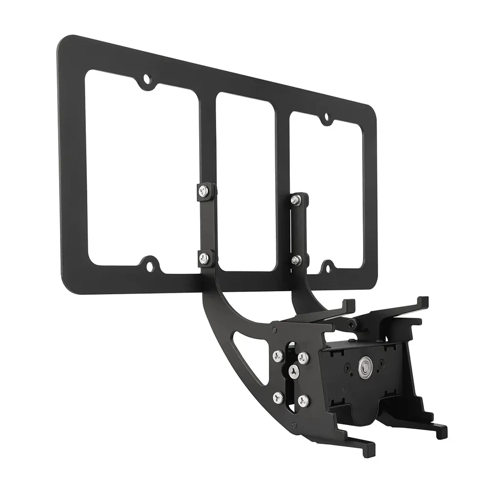 No Drill License Plate Holder for Tesla Model 3/Y Anti-Theft Front License Plate Bracket Mounting Kit No Adhesives License Frame