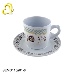 Новая небьющаяся меламиновая кофейная чашка хорошего качества с индивидуальным дизайном от завода SEBEST 2021