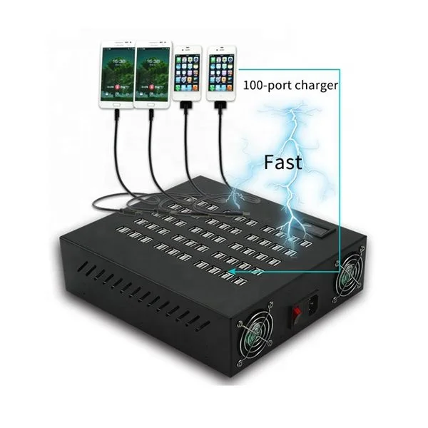 New 100-port Usb Multi-port Mobile Phone Charger High-power Intelligent  Universal Charging Station For Large Studios - Buy Mobile Phone Charger,100-port  Usb,High-power Intelligent Universal Charging Station Product on 
