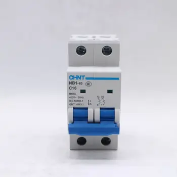 NB1-63 6kA NB1-63H 10kA Mini Circuit Breaker 1P 2P 3P 4P C1 C2 C3 C6 C10 C16 C20 C25 C32 C40 C50 C63 CE UL1077 CHNT MCB