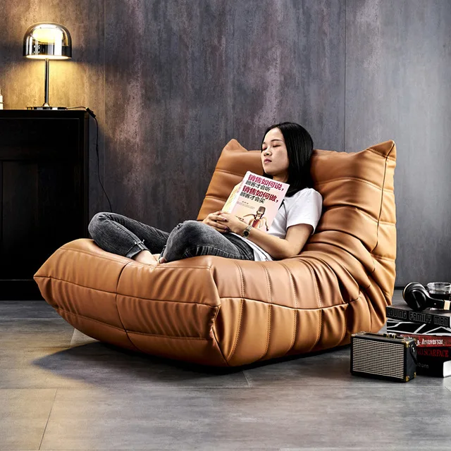 Modern Leather Floor Sofa Couch Living Room Wholesale Floor Cushion