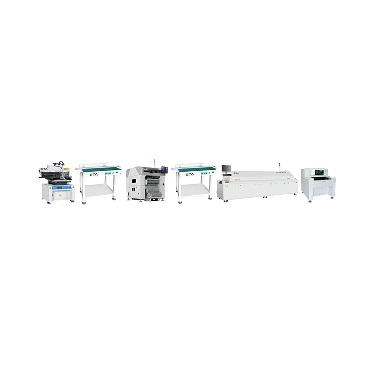 Complete Semiautomatic SMT Line LED Panel Light Assembly Line