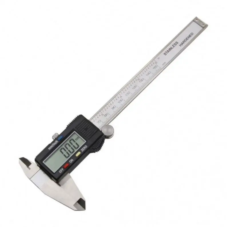 TK Electronic Digital Vernier Caliper 0-150mm High Strength Plastic Caliper Measuring Tools Inside Outside Diam for Manual Tools