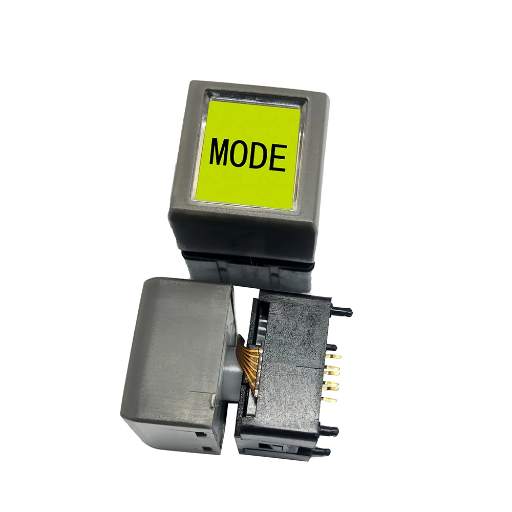 NKK RGB Backlight SPI Led Lcd Oled Display Screen Momentary Programmable Push Button Smart Switch